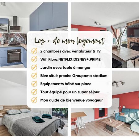 Comfort And Tranquility Near Lyon And Groupama Stadium, 4 Personnes Мезье Экстерьер фото