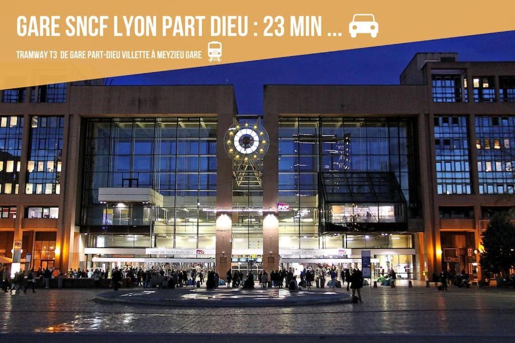 Comfort And Tranquility Near Lyon And Groupama Stadium, 4 Personnes Мезье Экстерьер фото